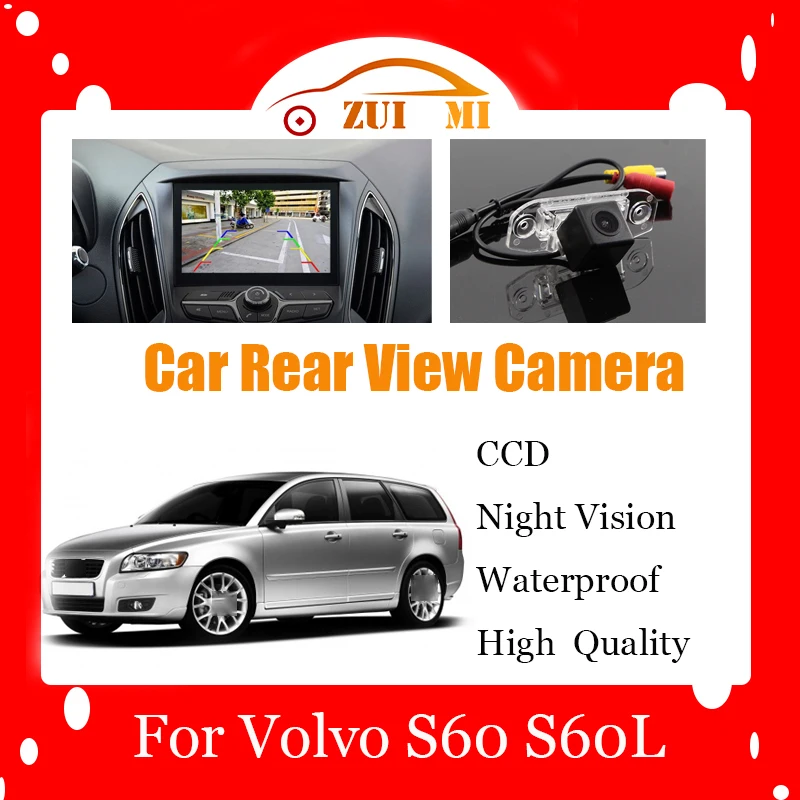 

Car Reverse Rear View Camera For Volvo S60 S60L XC60 2009~2015 CCD Full HD Night Vision Backup Parking Camera