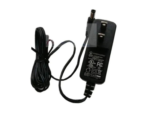 

Power Adapter 9V 1A, Barrel 5.5/2.5mm, US 2-Pin Plug, YS02-090100U