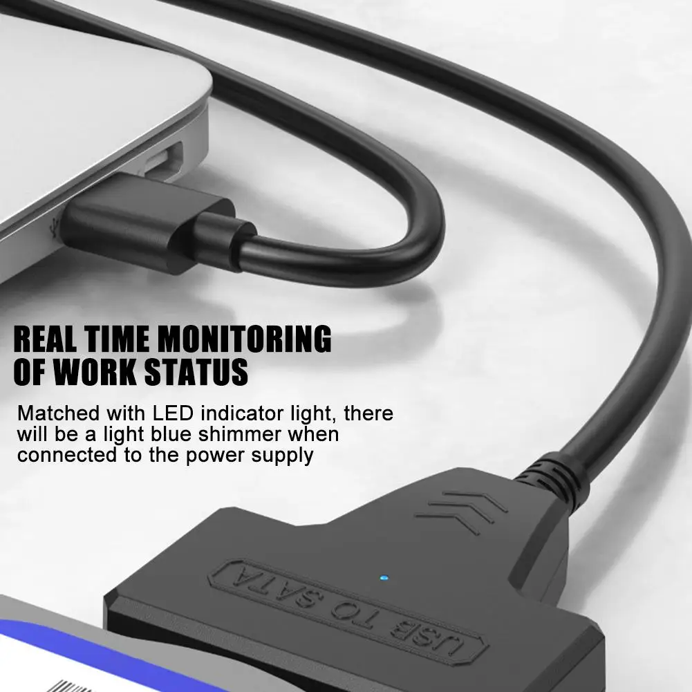 New Sata To USB 3.0 Adapter Converter Cable, For 3.5 Inch External HDD SSD Hard Drive SATA Cable