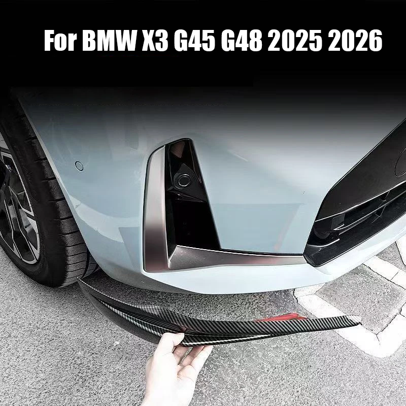 For BMW X3 G45 G48 2025 2026 Thickened wear-resistant and impact resistant front bumper corner protectors for automobiles