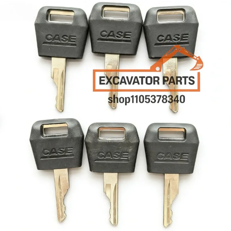Llave de encendido para excavadora, topadora, tractor Case D250 International Harvester IH (2 piezas)