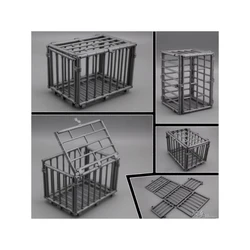 1/12 Scale Model Scenario Imprison Cage Simulation Prison Scene Accessories Fit 6'' Soldier Figma Action Figure Body Display Toy