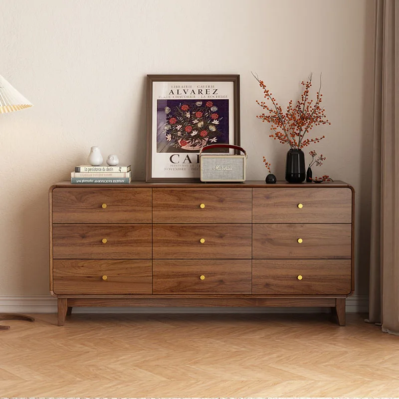 Wood Luxury Living Room Cabinets Pantry Drawers Bookcase Curio Display Organizer Cabinets Storage Gabinete Trendy Furniture