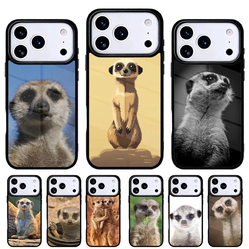 Funda iPhone Suricata Bebé – Carcasa trasera original para móvil