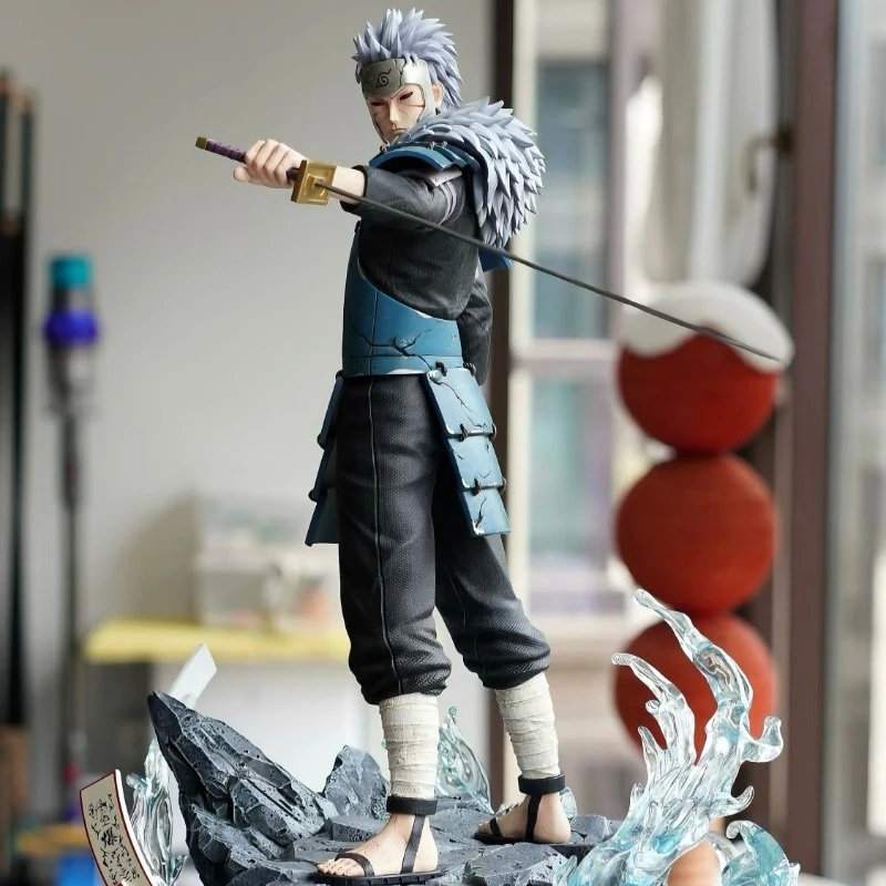 반다이 반프레스토 비하인드 -Senju Tobirama NARUTO GK 주변 장식품 Pixiv 트렌디 플레이 애니메이션 피규어 모델 키즈 장난감