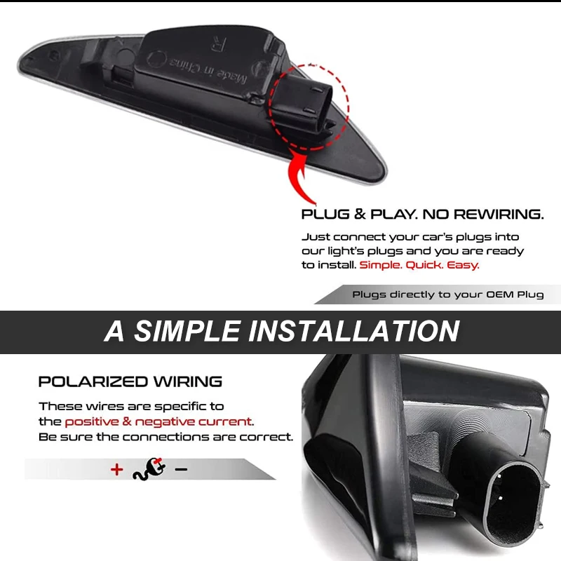 Per BMW X3 F25 2011-2017 X5 E70 2007-2013 (Non adatta X5M) X6 E71 E72 07-14 Indicatore LED dinamico Indicatore laterale Accessori di segnale