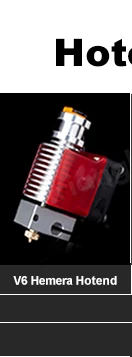R Trianglelab V6 Volcano Hotend 12V/24V Fernbedienbare Bowen Print J-Head Hotend und Kühlgebläsehalterung für V6 HOTEND für PT100 – Detail 25