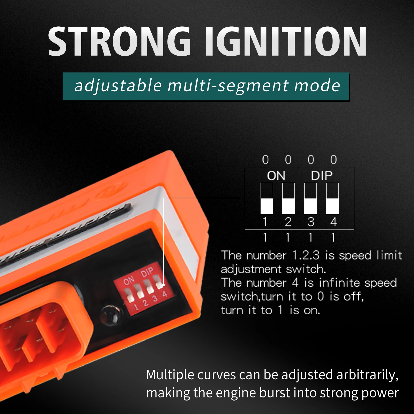 NIBBI Motorcycle Performance Parts CDI Ignition Coil AC CDI Ignition Unit Box fit for NC250 NC300 Engine