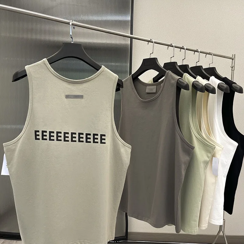 

Классический мужской жилет с двойной линией швов, люксовый дизайн, с силиконовым логотипом на спине, свободный крой, для пар, в стиле High Street