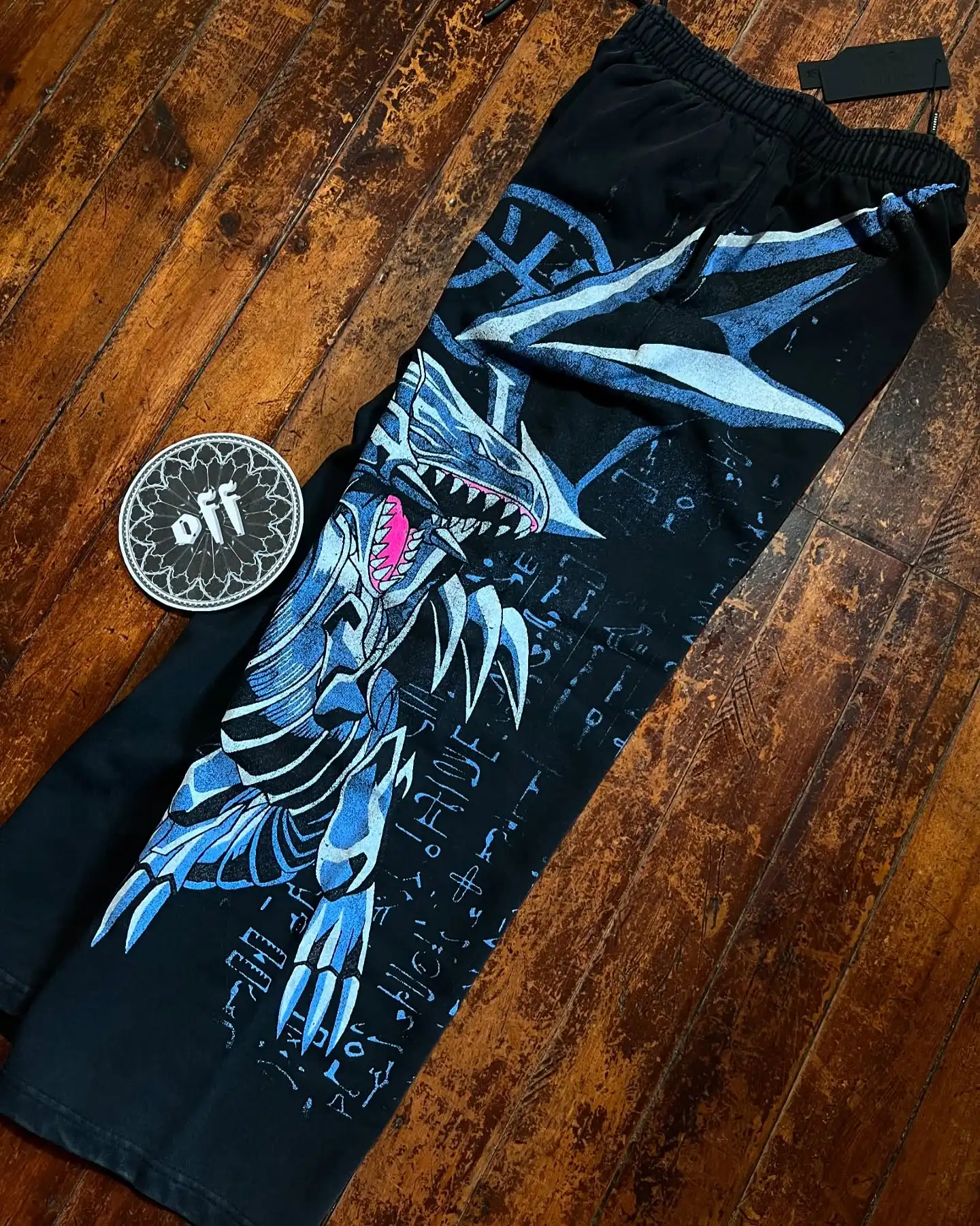

Yu-Gi-Oh Pants Men Baggy Popular Trouser Wide Leg Harajuku Streetwear Casual Vintage Hip Hop New Y2k Joggers Men Clothing