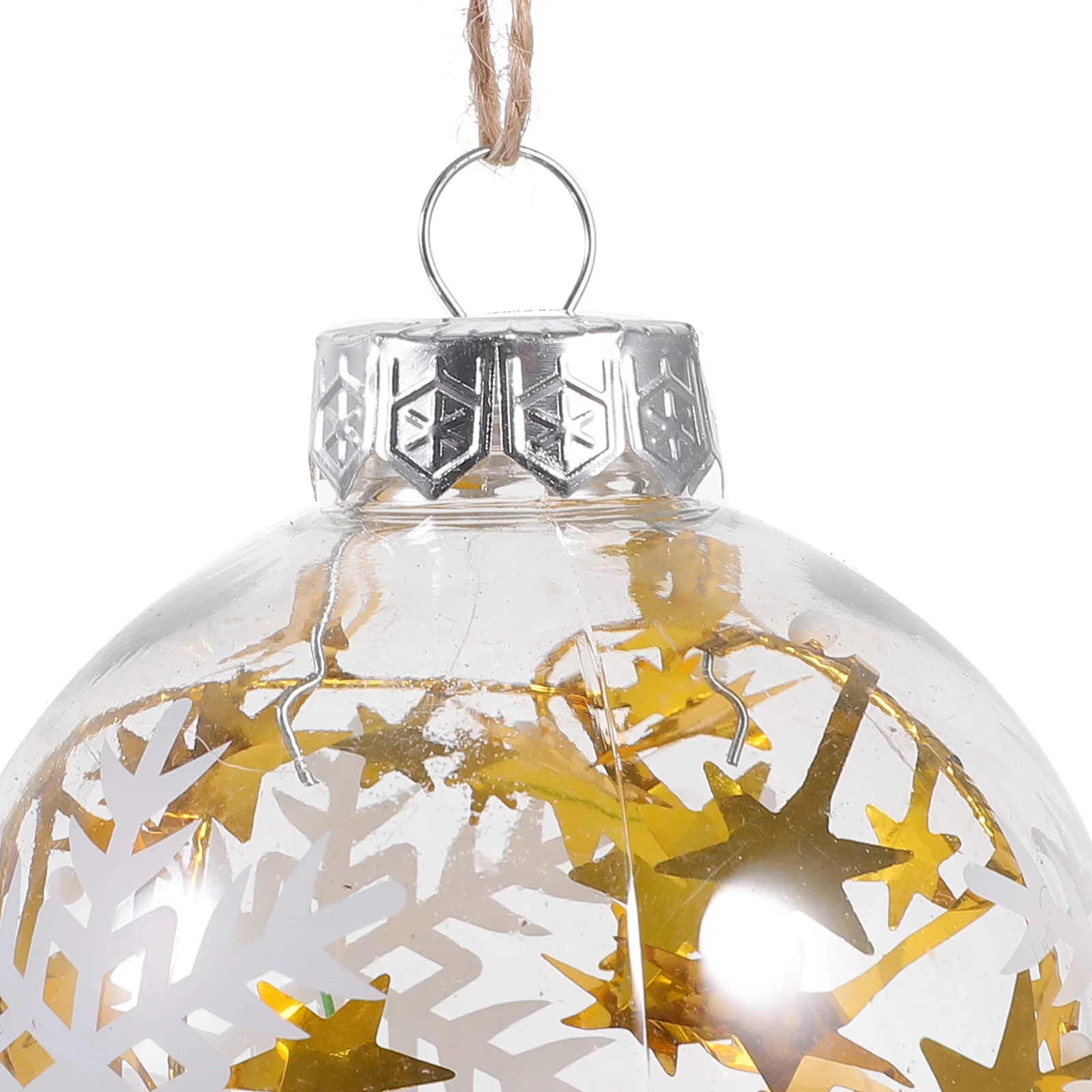 

4Pcs Ball Christmas Ornaments Shatterproof Hanging Decor for Xmas Tree Party Home Supplies Christmas Tree Hanging Ball