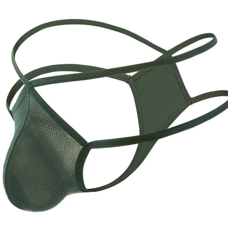 

Men Thongs Underwear Soft Low Waist Underpants Breathable Cueca Hombre Sexy Male Panties Pouch G String Jockstrap Men Lingerie