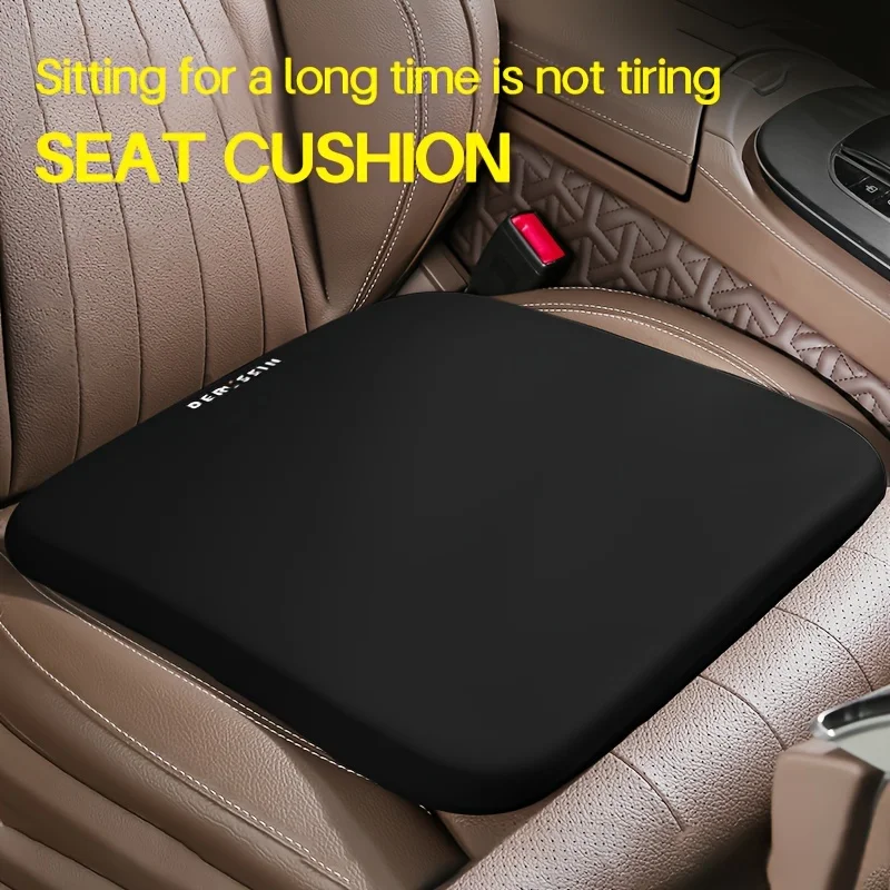 

Memory Foam Car Seat Cushion & Lumbar Pillow - Ergonomic Driver Support, Comfort Back Pain Relief Pad for Vehicles