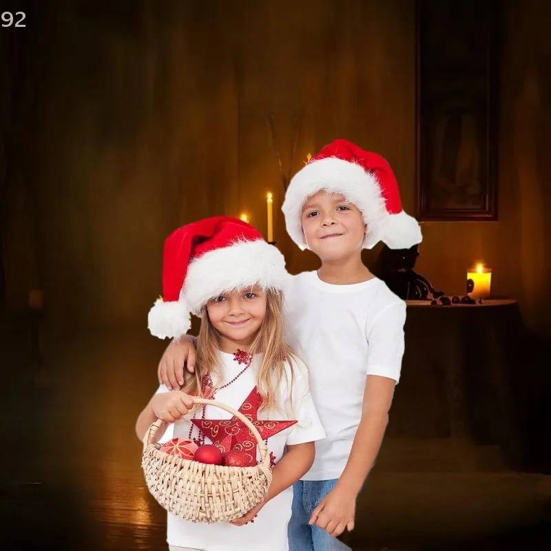 عيد الميلاد أحمر أبيض أخضر ثلاثة ألوان المطر الحرير الستار الكرتون سانتا كلوز عيد ميلاد سعيد زينة 2025 سنة جديدة سعيدة 2026 #2