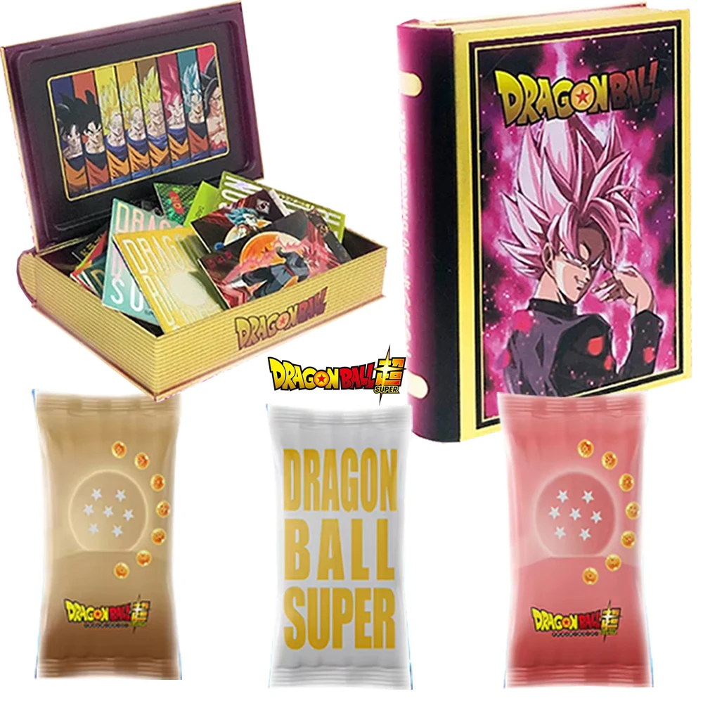 Dragon Ball Cards Shiny Son Goku Saiyan Vegeta Anime Trading Battle Booster Box Game Children SSP Collection Card Gift Toy