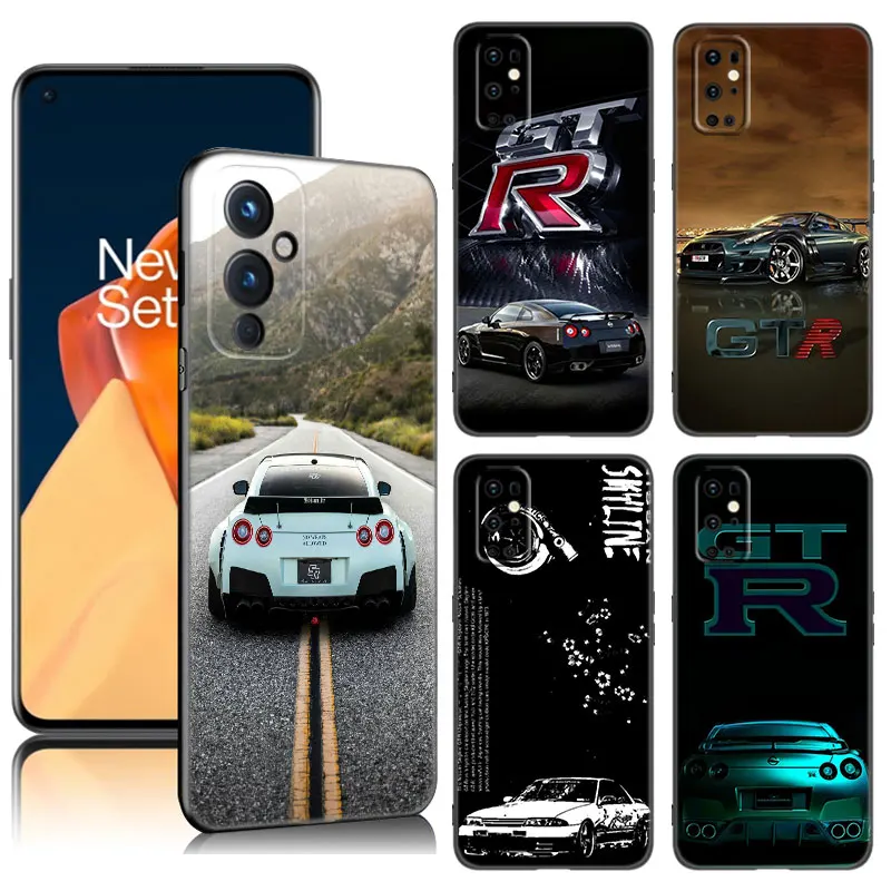 Skyline GTR R32 Phone Case For OnePlus 9 10 ACE 2V Pro 9RT 10T 10R 11R Nord CE 2 3 Lite N10 N20 N30 5G Black Silicone Cover