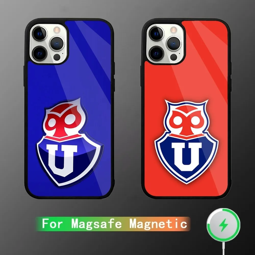 Chile University Phone Case For iPhone 15,14,13,12,11,Plus,Pro,Max Mini Magsafe Magnetic Wireless Charging