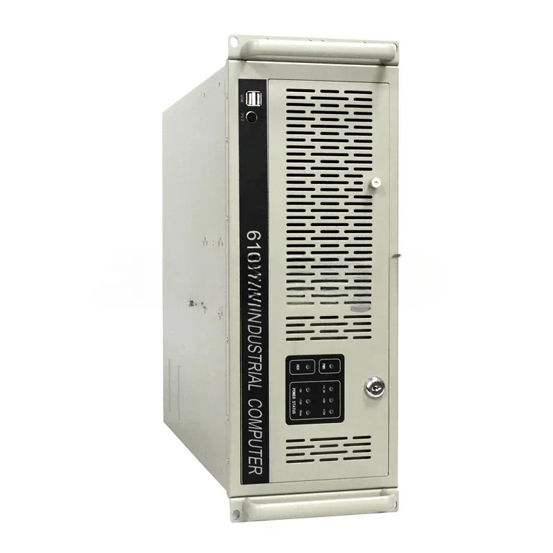 FOR 4U 19inch SGCC Industrial Server Rack Case 610H PC Case with Locked Industrial