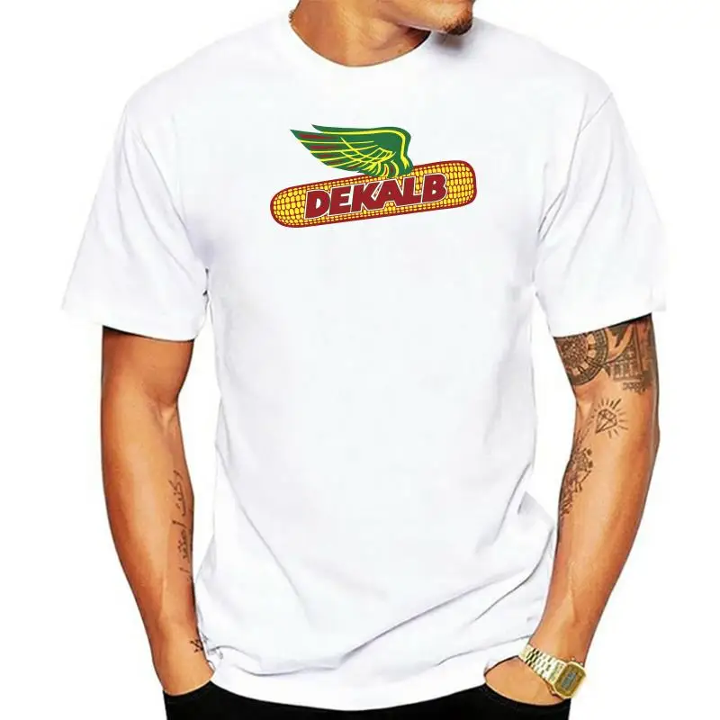 Dekalb Corn Seed Farmer Farm Wear Vintage Retro Logo Mens Tee T-Shirt White Personality Custom Tee Shirt