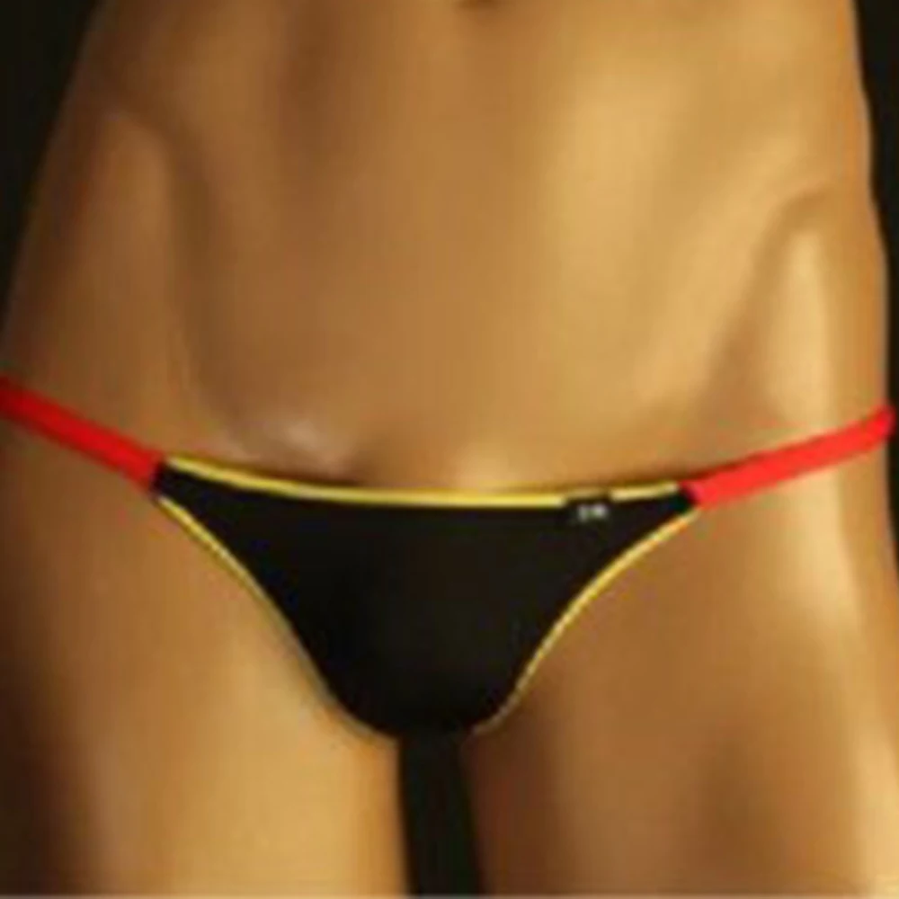 

2022 G-String Mens Underpants Erotic Underwear For Male Wear Inner Panties Pouch Bikini Rise Briefs Sexy Bulge