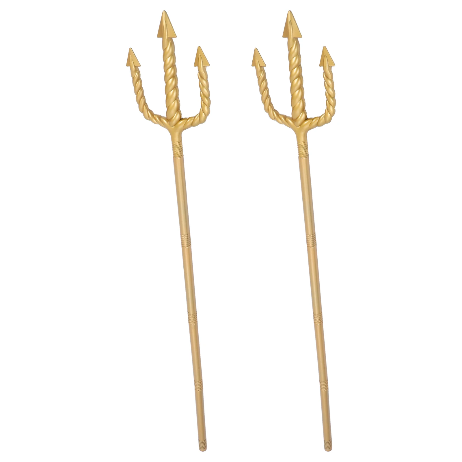 Tridente de plástico para personal, horquilla de tono del diablo, accesorio de disfraz de Halloween para Cosplay y actuaciones en escenario