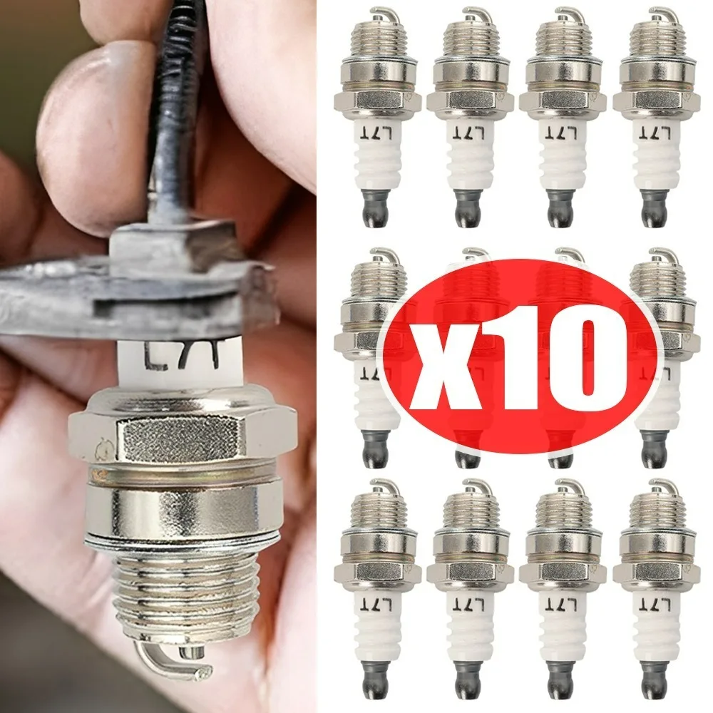 L7TC bougie d'allumage flamme neutre 2 temps moteur allumage pièces de rechange pour tondeuse débroussailleuse tronçonneuse tondeuse outil de jardin