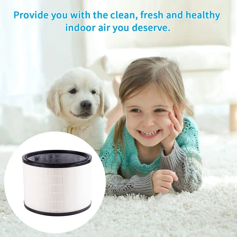 3PCS Filtro di ricambio per purificatore d'aria da tavolo per filtro purificatore d'aria Dyson Hp00/01/02/03 Dp01 03 Accessori per aspirapolvere