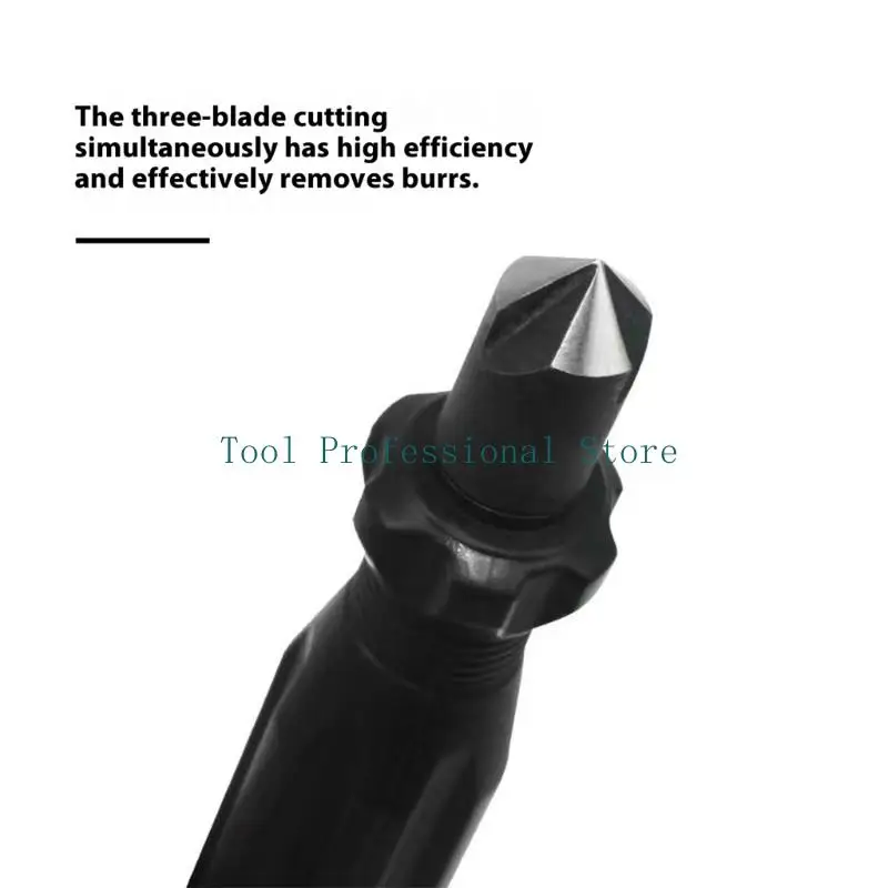 Alesatore per sbavatura precisione 57QF per smussatura della rifilatura dei bordi tubi ferro in plastica