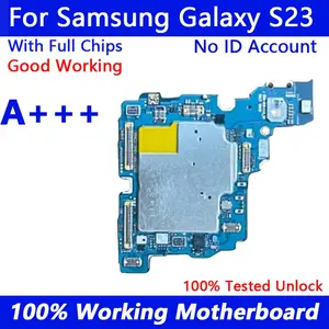 Bilashmart 100% Working Samsung Galaxy S23 Motherboard S911B S911U 128GB SM S911 5G Logic Board Unlocked Chip Plate A+