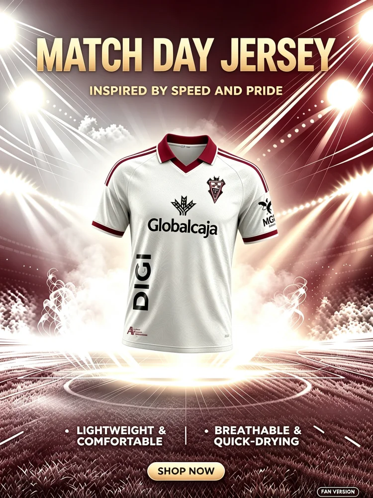 Sports Equipment Jersey - 2026 Spain A-Albacete B-Balompié Sports Jersey