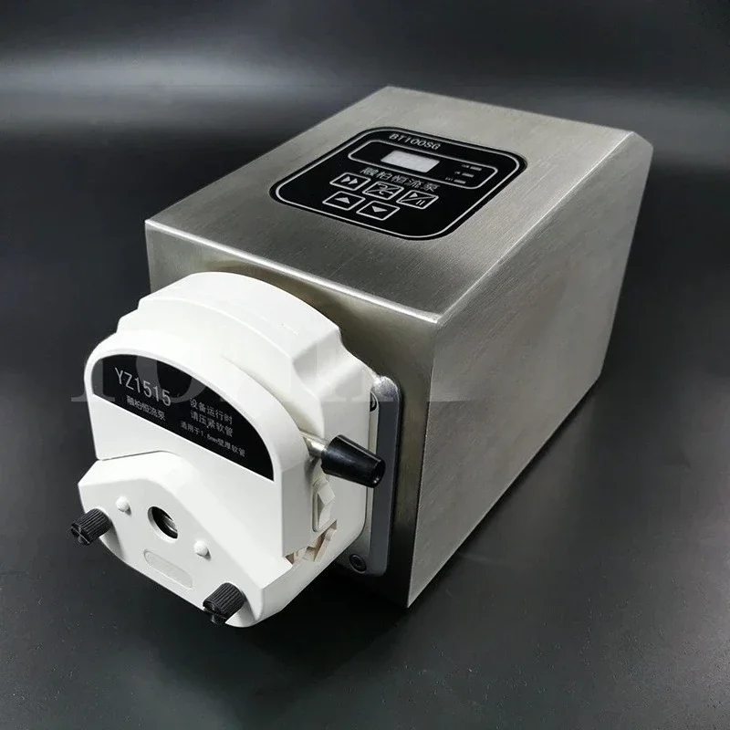

Peristaltic Pump BT100SG-YZ15 High Temperature Dust Humidity Peristaltic Pump IP65 Industrial Metering Pump Stainless Steel