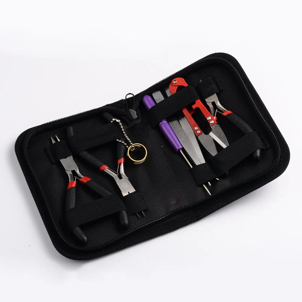 

Exploding Multi-functional Hardware Tool Eight-piece Handmade Pliers Diy Jewelry Charm Jewelry Making Tool Set