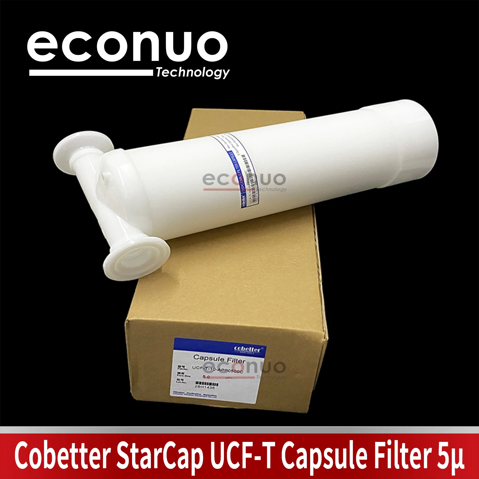 Cobetter 5u Ink Filter Cobetter Filter UCF-T-10-APP0500C 5 Micron White capsule For Flora Docan  Inkjet Printer