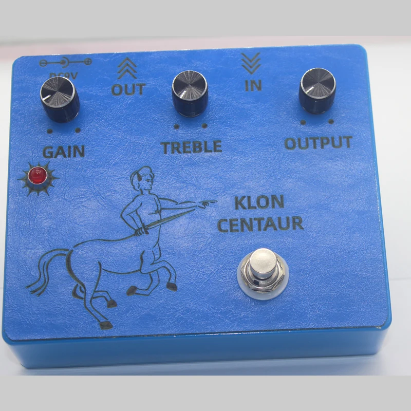 Hot sale! DIY manual electric guitar effector Klon Centaur replica Remy Martin overload single circuit board finished effector