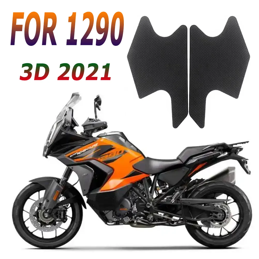 

For 1290 Super ADV R/S 2021 Motorcycle Side Fuel Tank pad Tank Pads Protector Stickers Knee Grip Traction