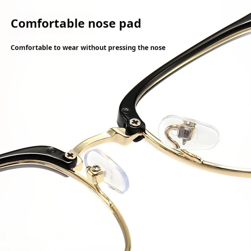 Fashion Square Reading Glasses Men Women Anti Blue Light Presbyopic Glasses Male Classic Business Hyperopia Eyewear