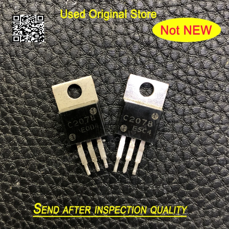 Used  5pcs C2078 2SC2078 TO-220 In Stock Original disassembly