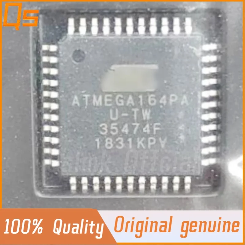 New Original ATMEGA164PA-AU TQFP-44 microcontroller chip 8-bit AVR 64K flash memory