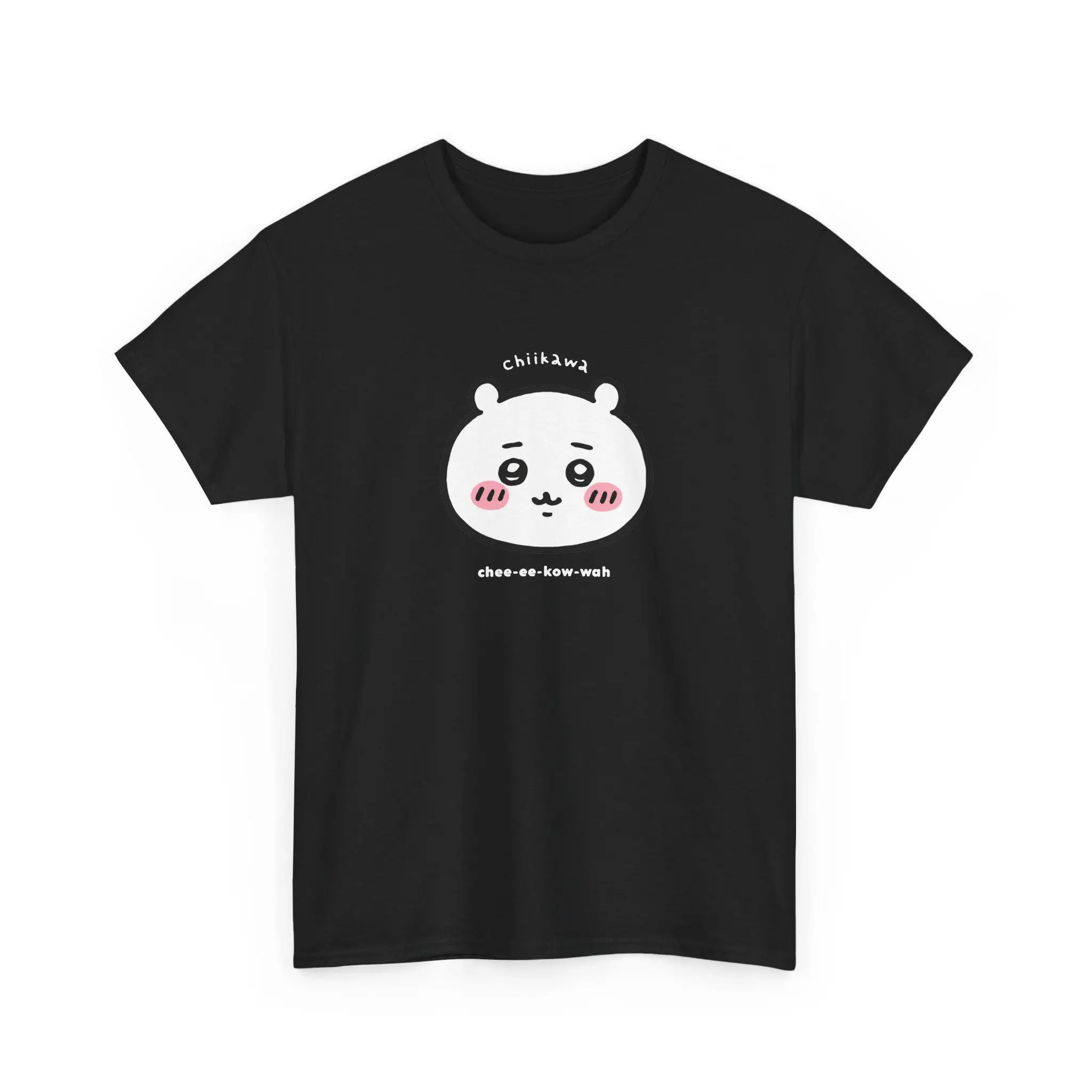 Chiikawa Usagi Hachiware Interessantes T-Shirt mit Alltagsszenen-Motiv, Unisex O-Ausschnitt Kurzarm Sommer-Freizeitkleidung für Kinder und Erwachsene – Detail 5