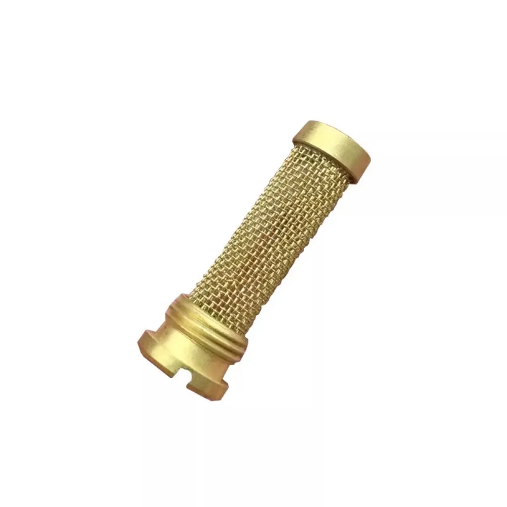 فلتر مضخة وقود نحاسية صغيرة ، M14 * ، فلتر ديزل ، أجزاء حفارة لولبية مجوفة لأنبوب الزيت