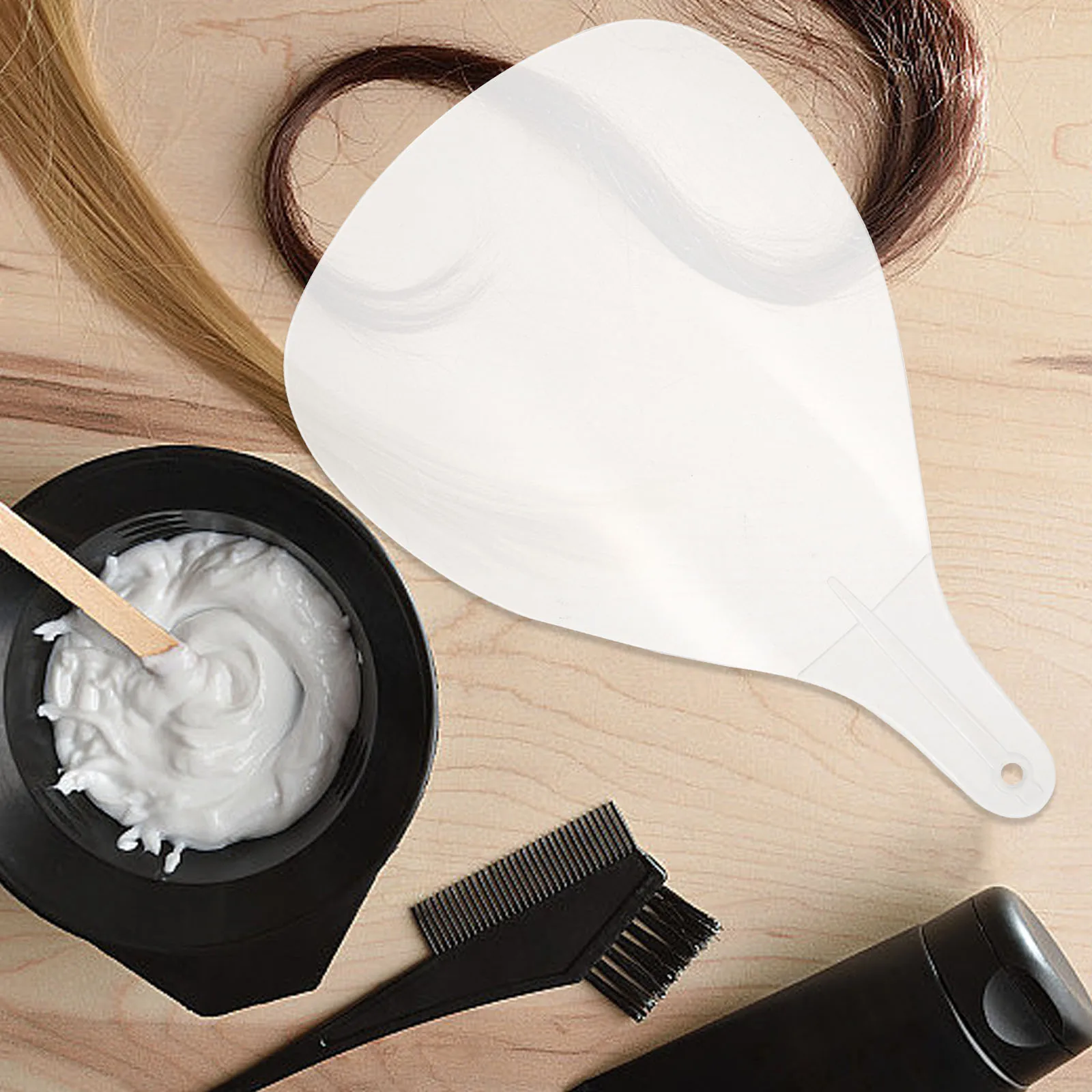 

Hairspray Face Mask Shield Clear Barber Barbershop Haircut Lightweight Plastic Anti Deform Protection Hairdressing Salon