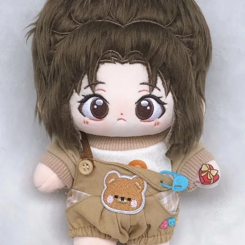 20cm Anime Atak Tytanów Hange Zoe Pluszowa Lalka do Przebierania Bawełniana Urocza Pluszowa Zabawka Cosplay Prezent Urodzinowy dla Dzieci