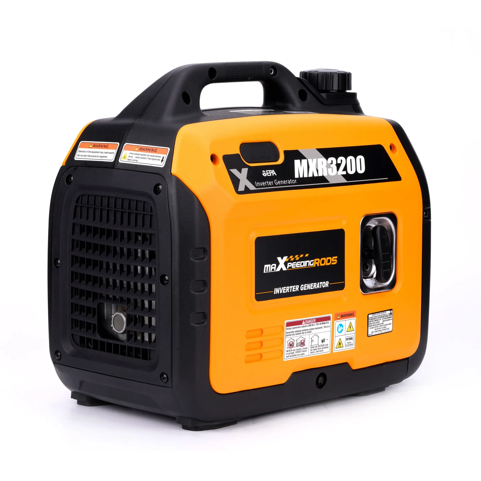 

3200W 3.2KW Portable Inverter Generator Gas Powered Generators Camping Outdoor