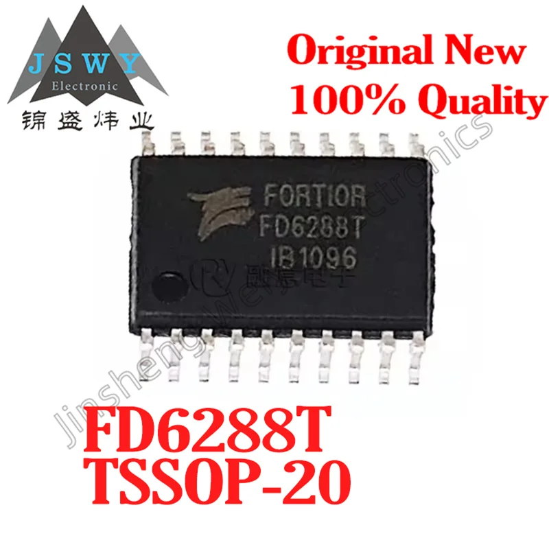 

(10/50pcs) FD6288T TSSOP-20 FD6288/Synchronous Rectifier Controller/New Genuine Stock Electronics