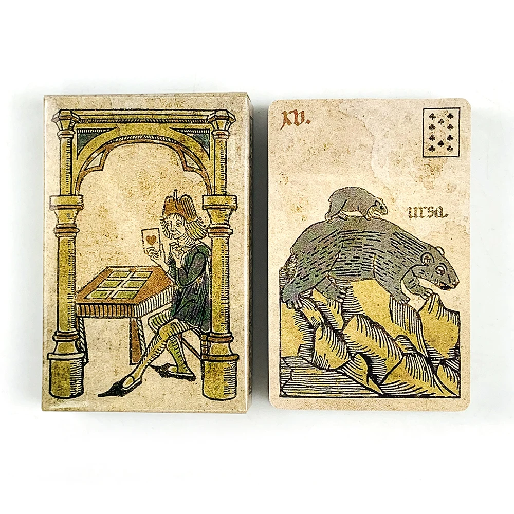 

Карты Oracle, развлекательные карты для отдыха, семейные сборки, колода для гадания, настольная игральная карта, маленький размер покера, стиль ретро