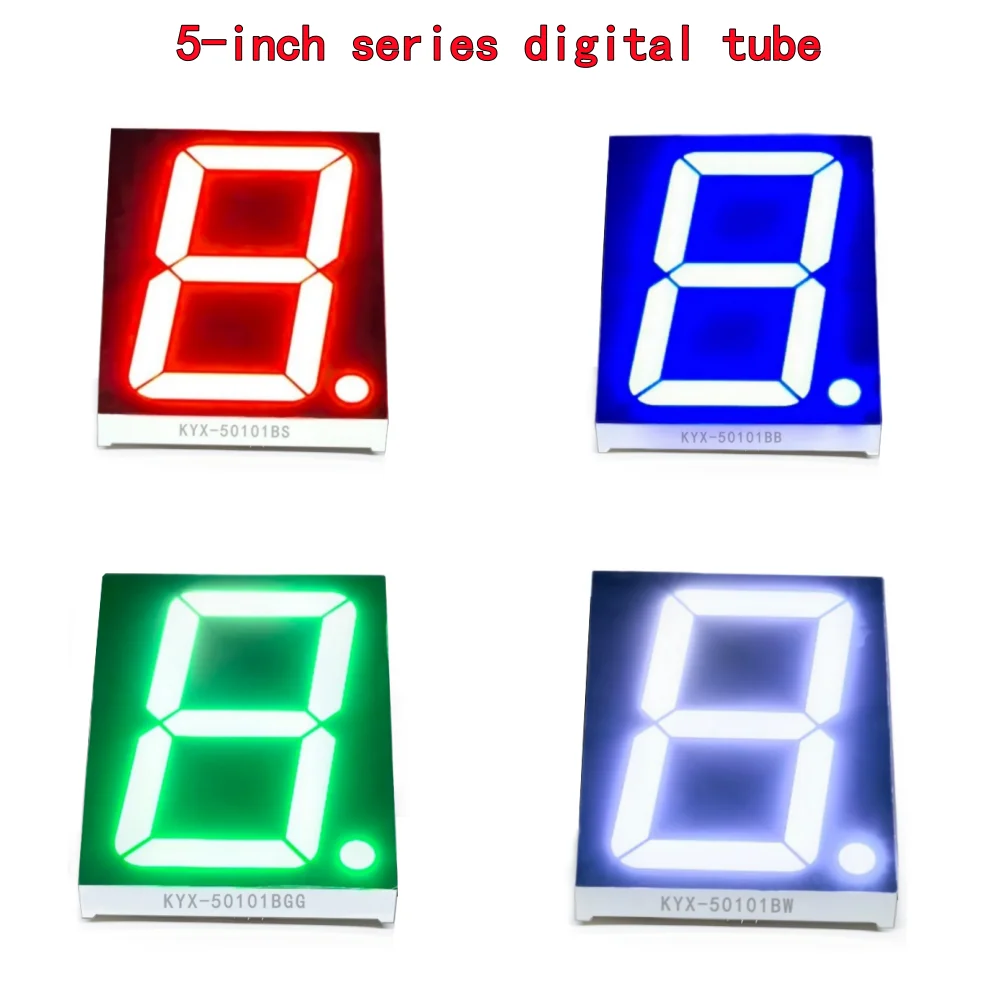4PCS 5-inch digital tube 105mmX140mm digital display screen 
