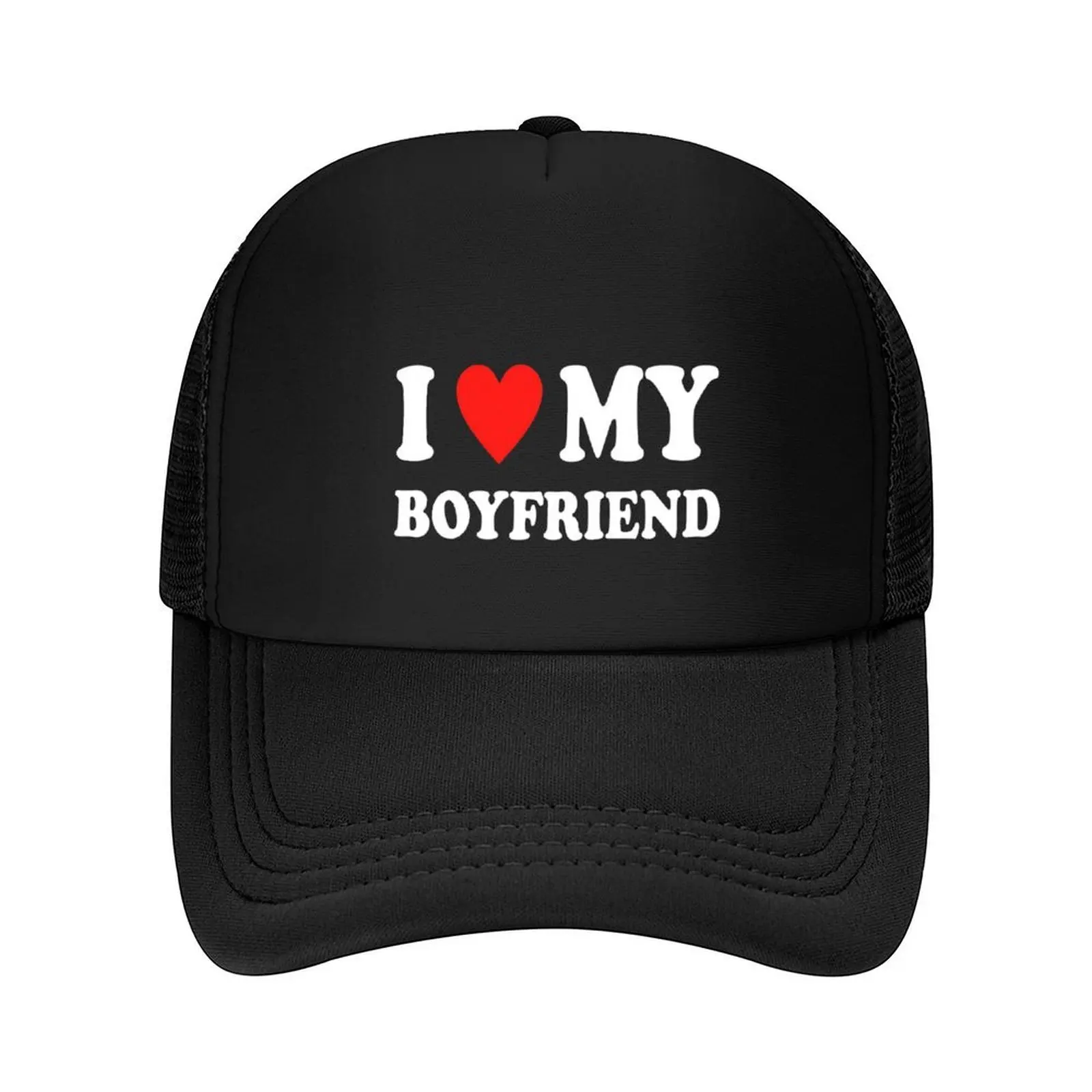 

I Love My Boyfriend, I Heart My Boyfriend, I Love My Boyfriend Gift, BF Baseball Cap Funny hats Women's Beach Outlet 2025 Men's