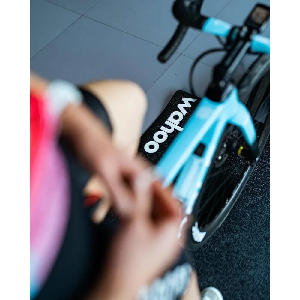 سجادة أرضية جديدة عازلة للضوضاء لجميع الأغراض لمدربي ركوب الدراجات في الأماكن المغلقة، والدراجات الثابتة/الدراجات، واليوجا، والتدريب المتقاطع #2