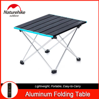 Naturehike Folding Table Lightweight Outdoor Portable Aluminum Camping Table Picnic Accesorios Acampada