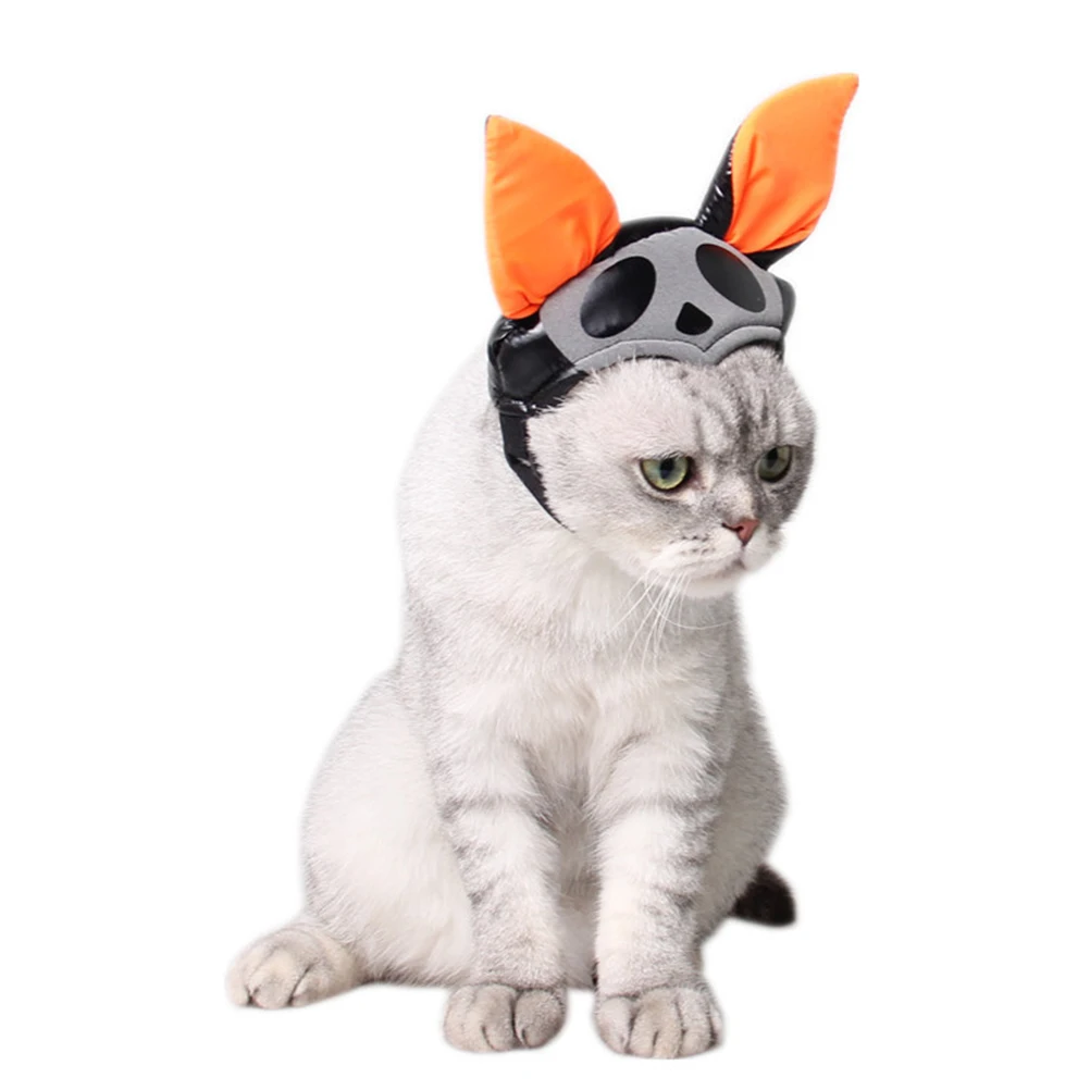 

Pet Bat Hat Colorful Costume Halloween Christmas Birthday Adjustable Elastic Band Dog Hat Decorative Pet Supplies